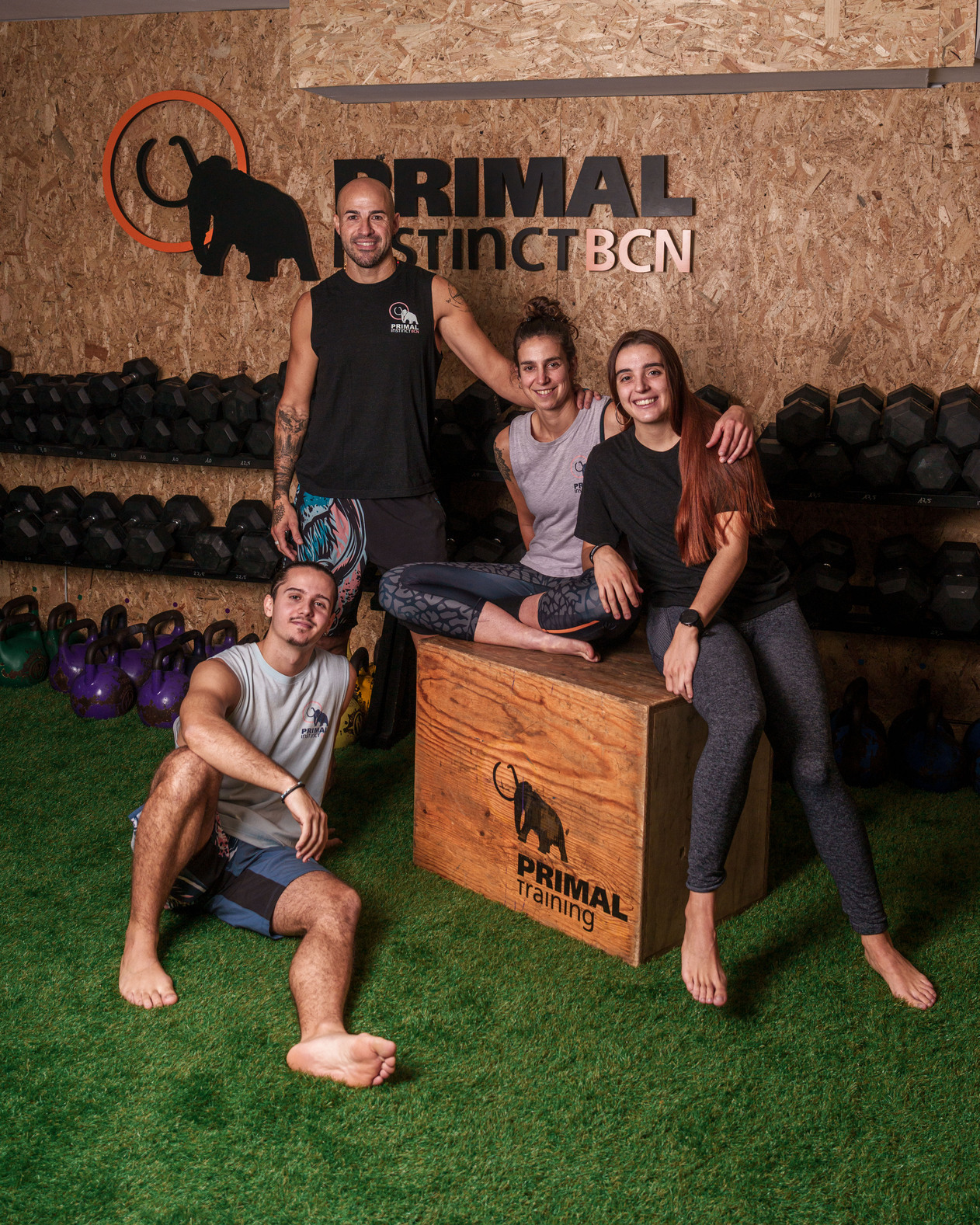 El equipo de coaches de Primal Instinct BCN