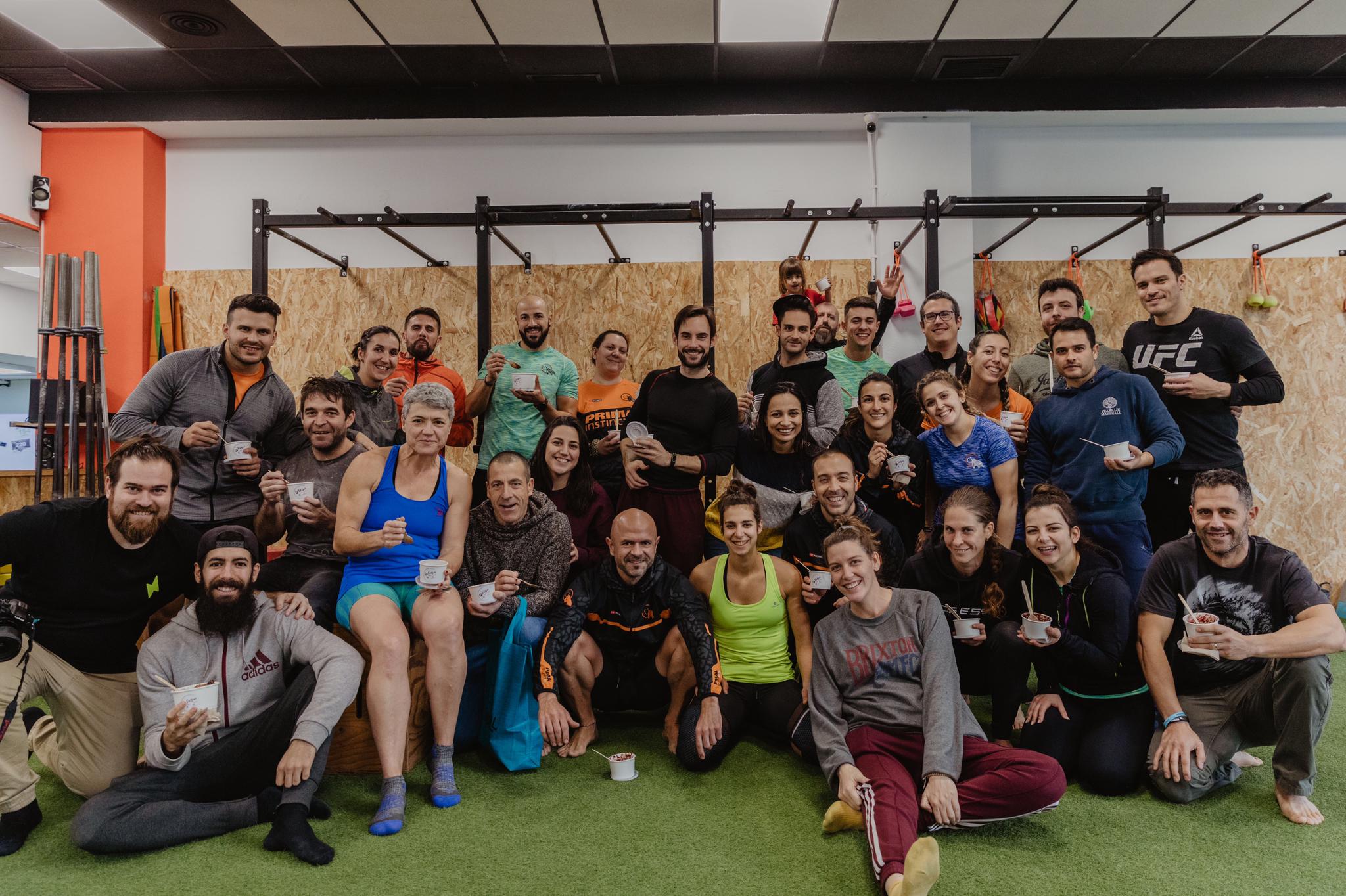 La tribu de Primal en una actividad al aire libre